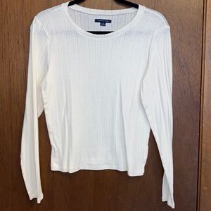 American Eagle White Longsleeve